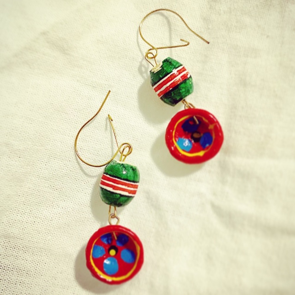 #handmade #handpainter #earings #elAfter